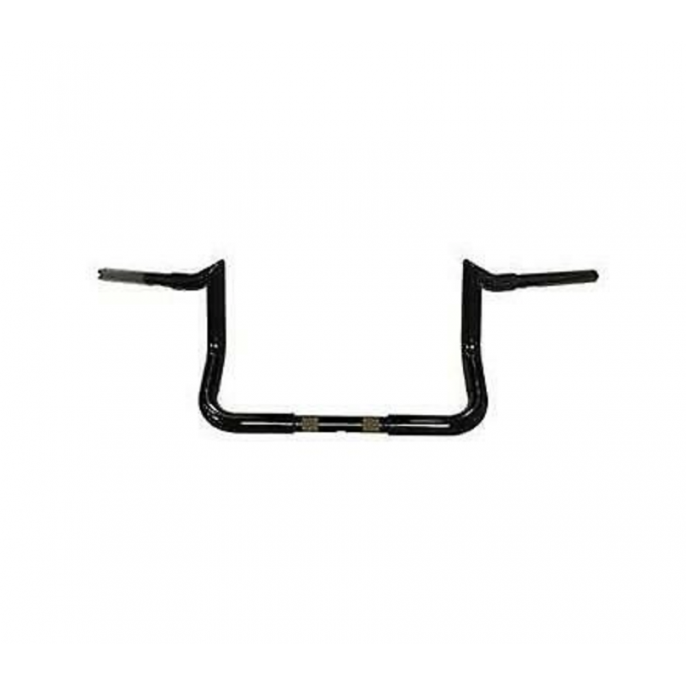 10" Gloss Black Meathook Bagger Bar Handlebar Kit for 20172020 Harley